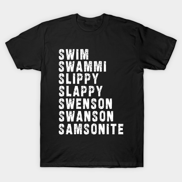 Samsonite!! / "I was way off" T-Shirt by Ksarter